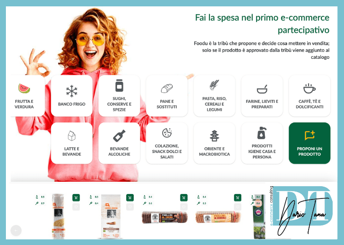 eCommerce partecipativo: supermercato online