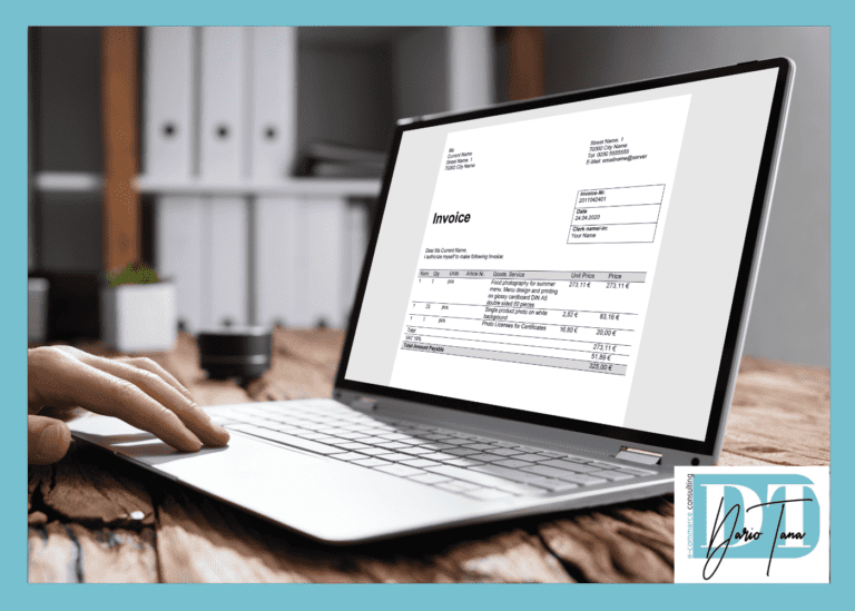 Fattura e-commerce B2B